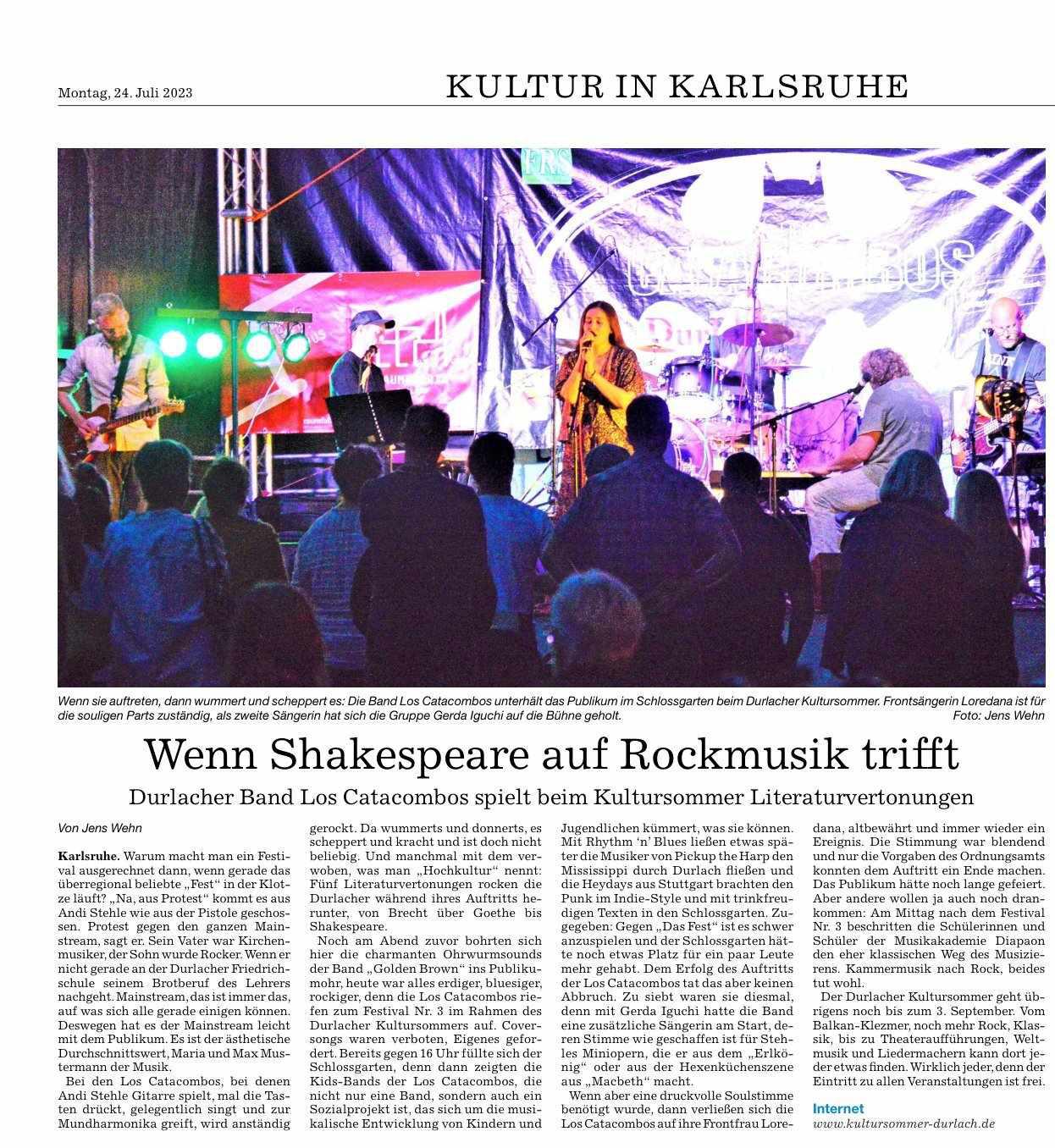 Bild Zeitungsartikel